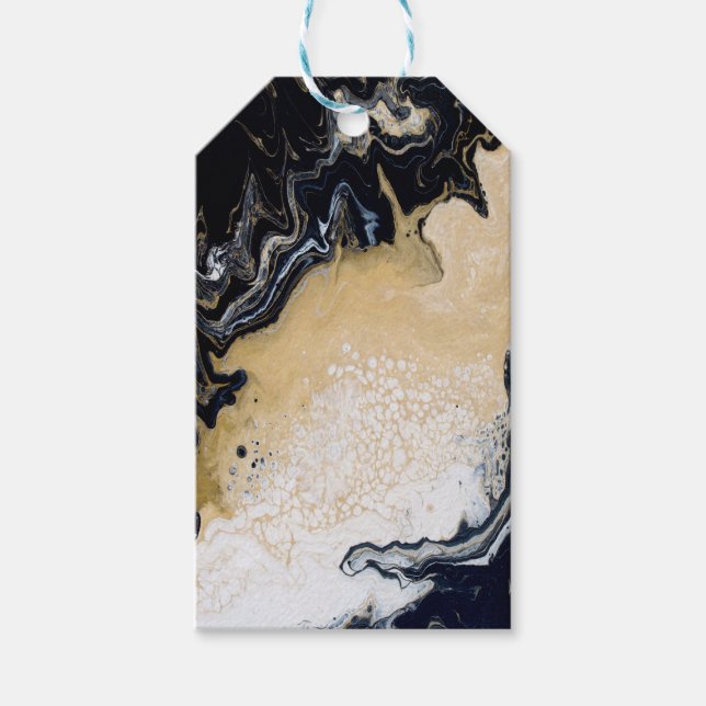 Black Gold Gift Tags (Front)