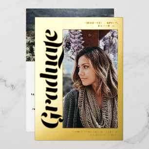 Black gold graduate script 3 photos graduation