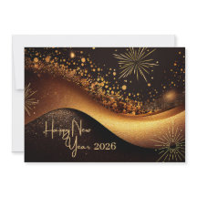 Black Gold Happy New Year