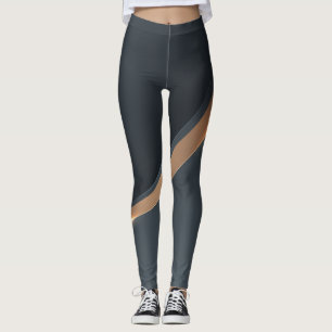 Black Gold Luxury Fitness Leggings