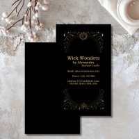 Black Gold Magical Apothecary Candle