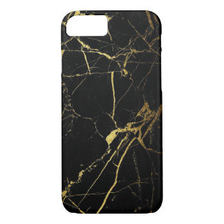 Black & Gold Marble iPhone 8/7 Case