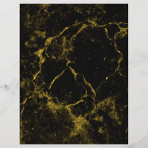 Black Gold Marble Craft Scrapbook Paper