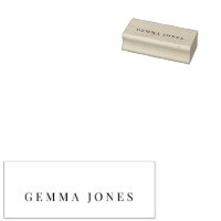 Black Gold Monogram Script Name Envelope Seal