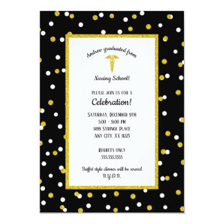 nursing graduation party invitations