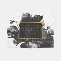 Black Gold Rose Bouquet Merch