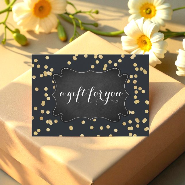 Black Gold Salon Gift Certificate (Creator Uploaded)