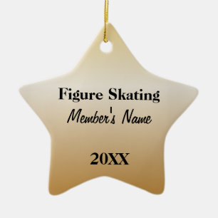 Black & Gold Sports Team Ornaments or Awards