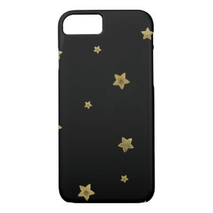 Black Gold Stars iPhone 8/7 Case