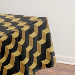 Black Gold Tablecloth
