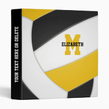 black gold team colours volleyball back to school