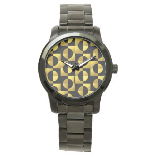 black & "gold" watch