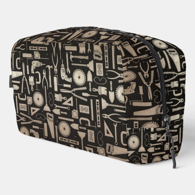 Black & Gold Workshop Tools Dopp Kit (Right Corner)