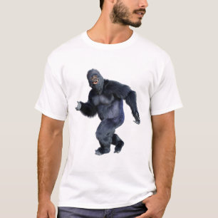 Black Gorilla Ape T-Shirt
