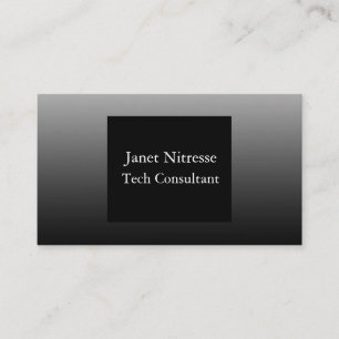 Black Gradient  Business Cards