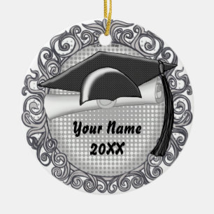 Black Graduation Cap ornament