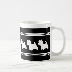 Black Graphic Coffee Mug