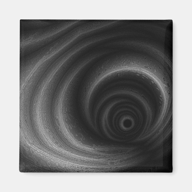 Black Gravity Magnet (Front)