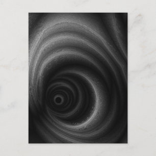 Black Gravity Postcard
