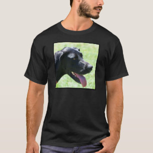 Black Great Dane T-Shirt
