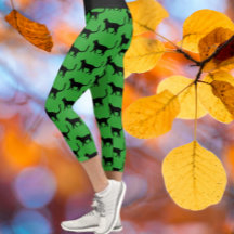 Black Green Customised Crazy Cat Woman