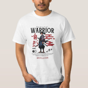 Black & Green Samurai Head – Maximalist t shirte T-Shirt