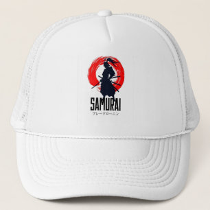 Black & Green Samurai Head – Warrior Street Cap