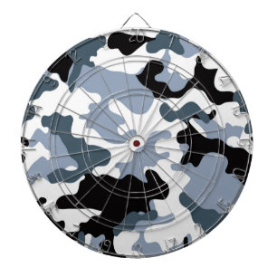 Black & grey Camo Darboard Dartboard