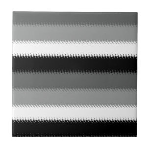 Black Grey Grey Ash white Stripe Ceramic Tile