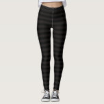 Black & Grey Horizontal Stripes Leggings<br><div class="desc">Make your everyday wear,  work out wear,  or Halloween fun with these black and grey chic horizontal (across) stripped leggings.</div>