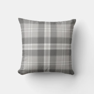 Black Grey Modern Rustic Farmhouse Neutral Cushion