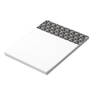 Black Grey Plane Aeroplanes Pilot Plane Aviation Notepad