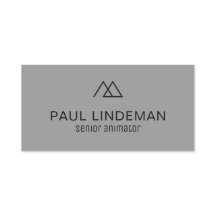 Black & Grey Professional Modern Identity Classic