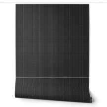 Black & Grey Slubby Linen