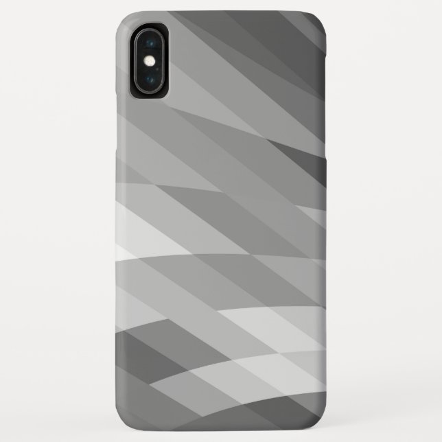 Black,Grey,White Geometric Abstrac Case-Mate iPhone Case (Back)