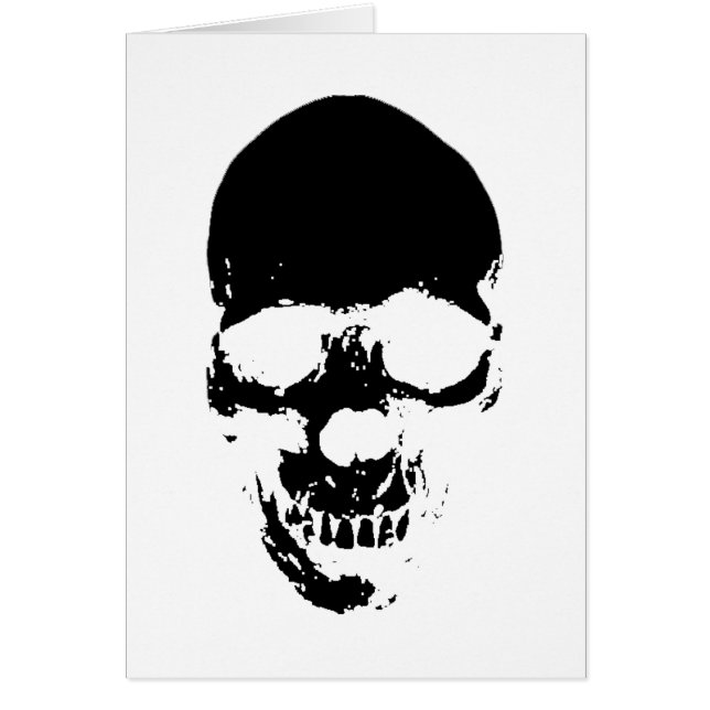Black Grim Reaper Skull (Front)