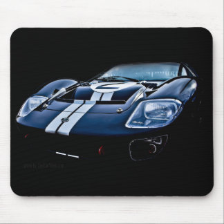 Black-GT Mouse Pad