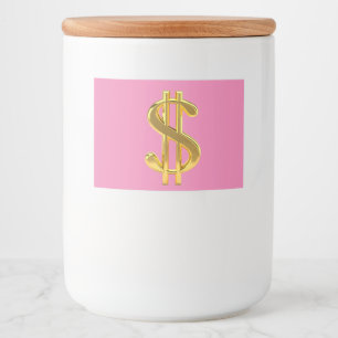 Black Guitar on Pink Label