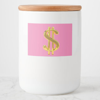 Black Guitar on Pink Label