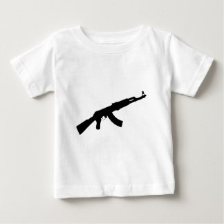 black gun ak 47 icon baby T-Shirt