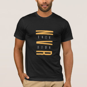 Black half sleeve tshirt. T-Shirt