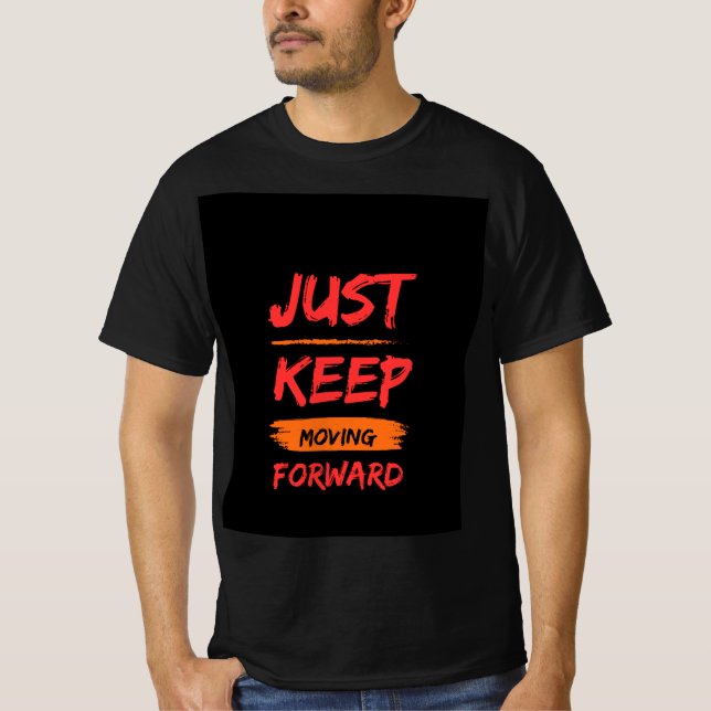 Black half  sleeves T shirt (Front)