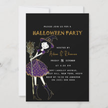 Black | Halloween Magic Broom