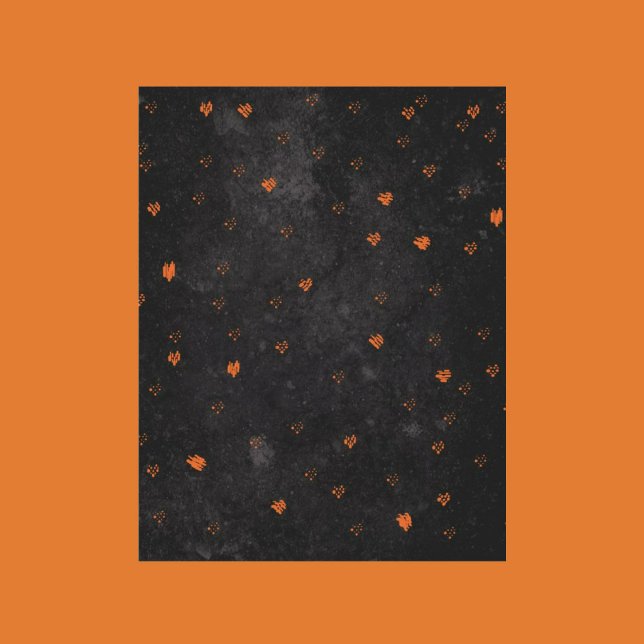 Black Halloween Scrapbook Paper (Creator Uploaded)