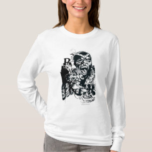 Black Hand and Skull Collage T-Shirt
