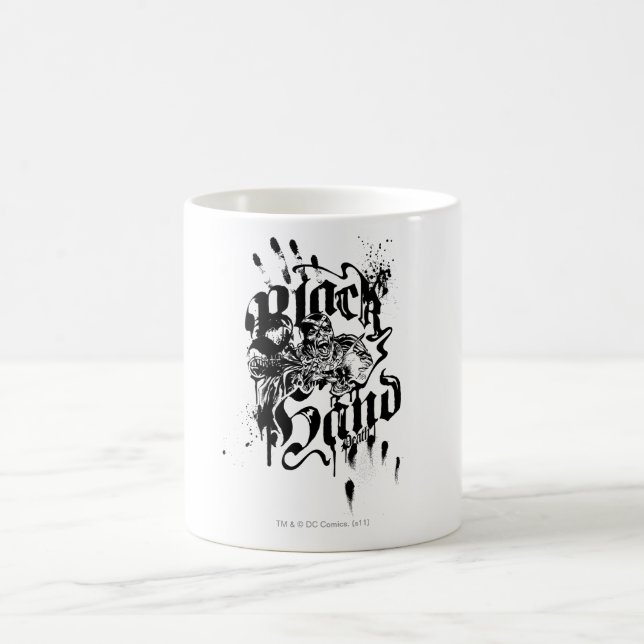 Black Hand - Collage Coffee Mug (Center)