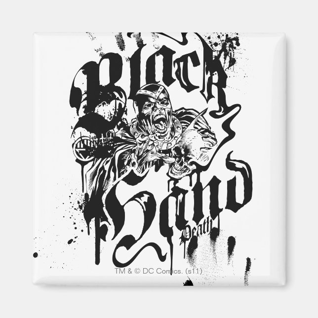 Black Hand - Collage Magnet (Front)