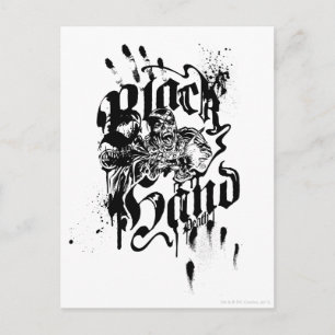 Black Hand - Collage Postcard
