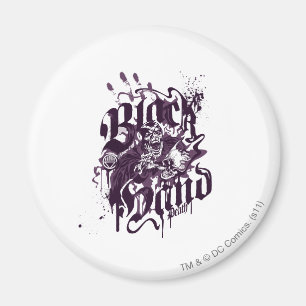 Black Hand - Purple Collage Magnet