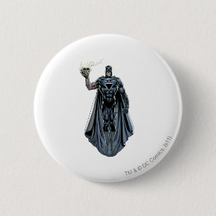 Black Hand with Skull 2 6 Cm Round Badge